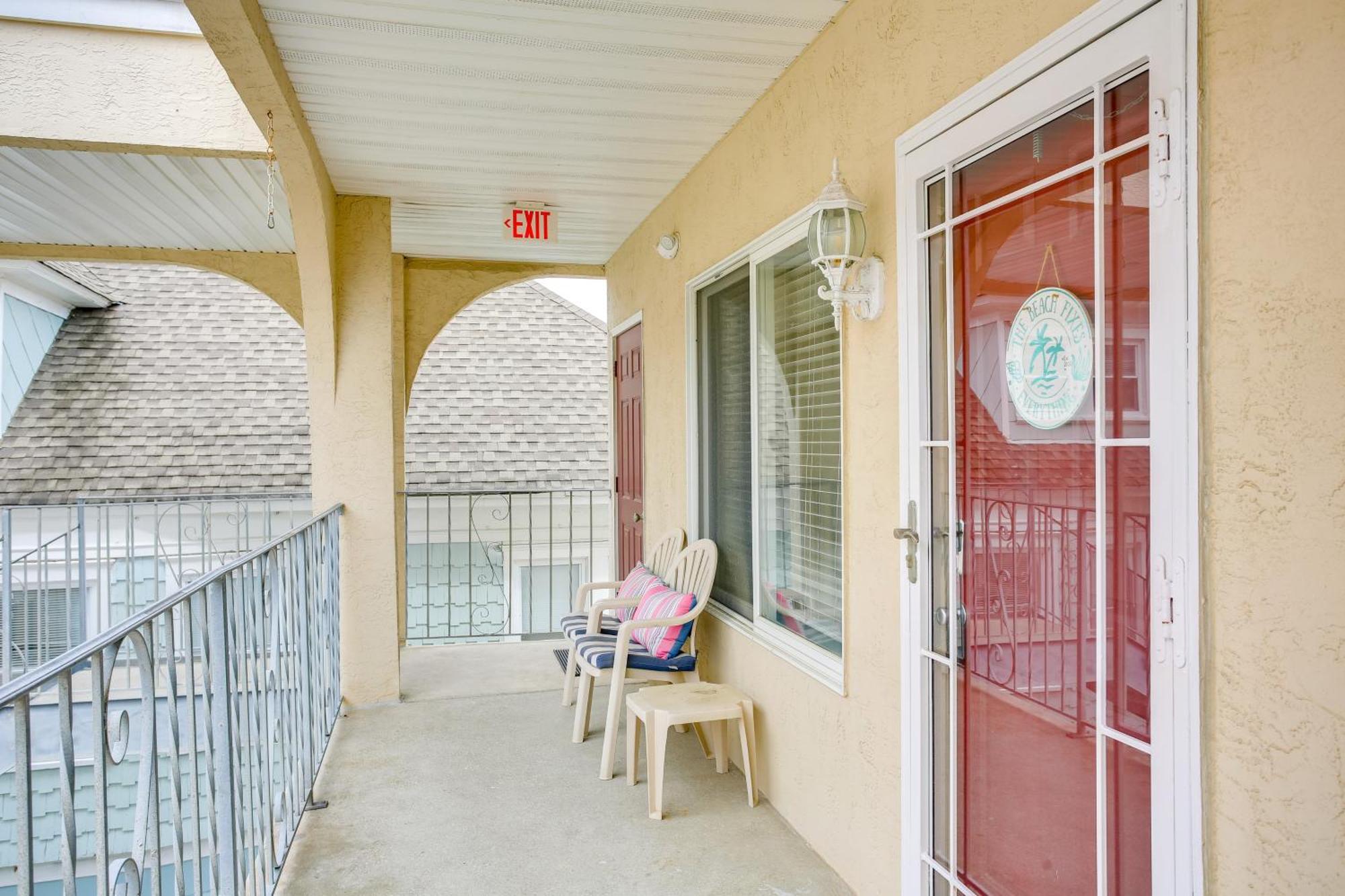 Quaint Wildwood Condo About Walk To Beach! Zewnętrze zdjęcie